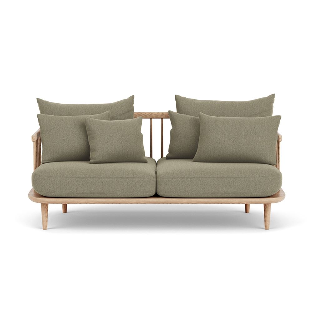 Fly 2seater Sofa Sc2 Oiled Oak Rewool 408
