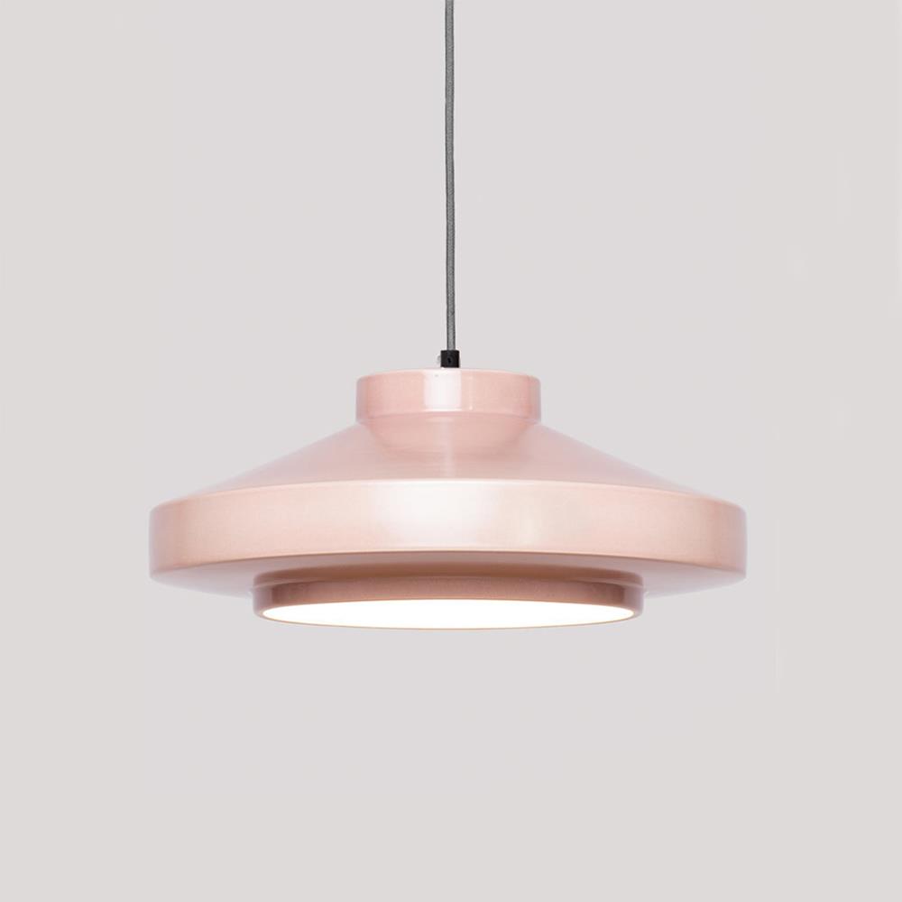 Patricia Lobo Ruffo Ceramic Pendant Flamingo Pink Designer Pendant Lighting