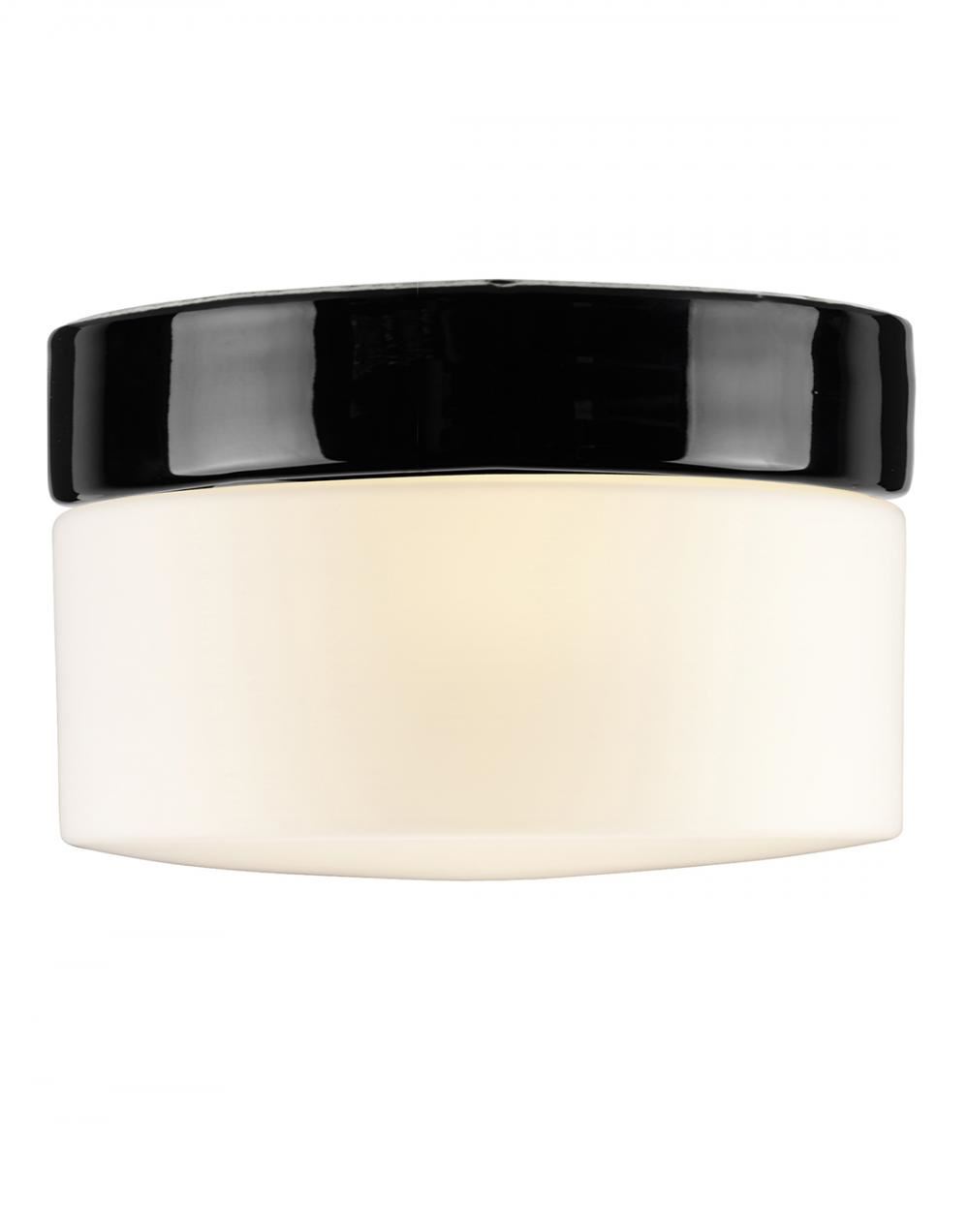 Opus 200 135 Bathroom Ceiling Light Black