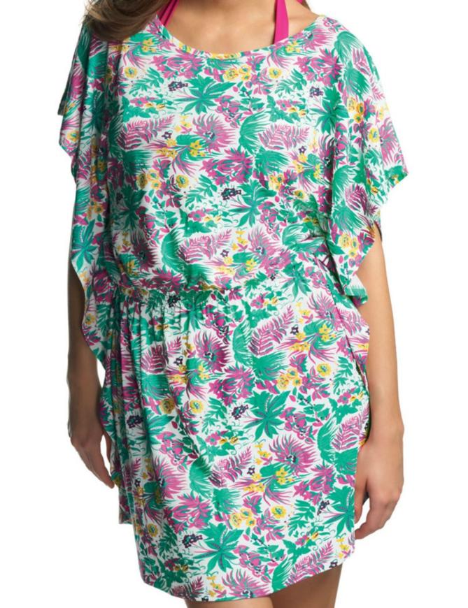 The Pretty and feminine Freya Girl Fruday Tunic Freya Swimwear is the perfect beach cover up. 2022-10738-188106 3617 Kaftan