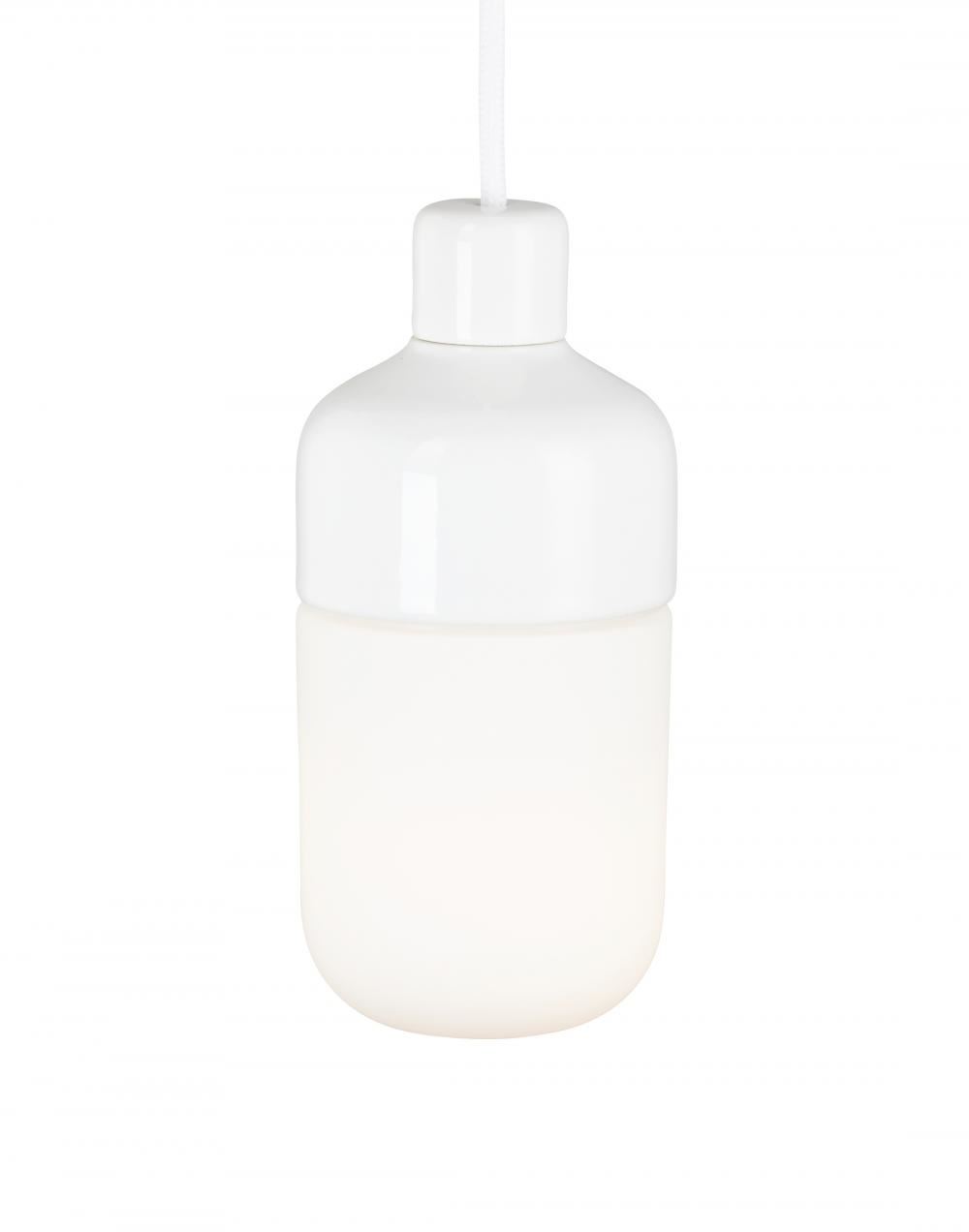 Ifo Electric Ohm Bathroom Pendant 215 Opal Glass White Base Bathroom Lighting Designer Pendant Lighting