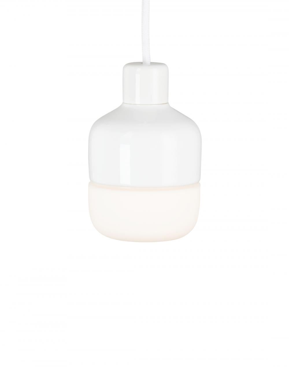 Ifo Electric Ohm Bathroom Pendant 155 Opal Glass White Base Bathroom Lighting Designer Pendant Lighting