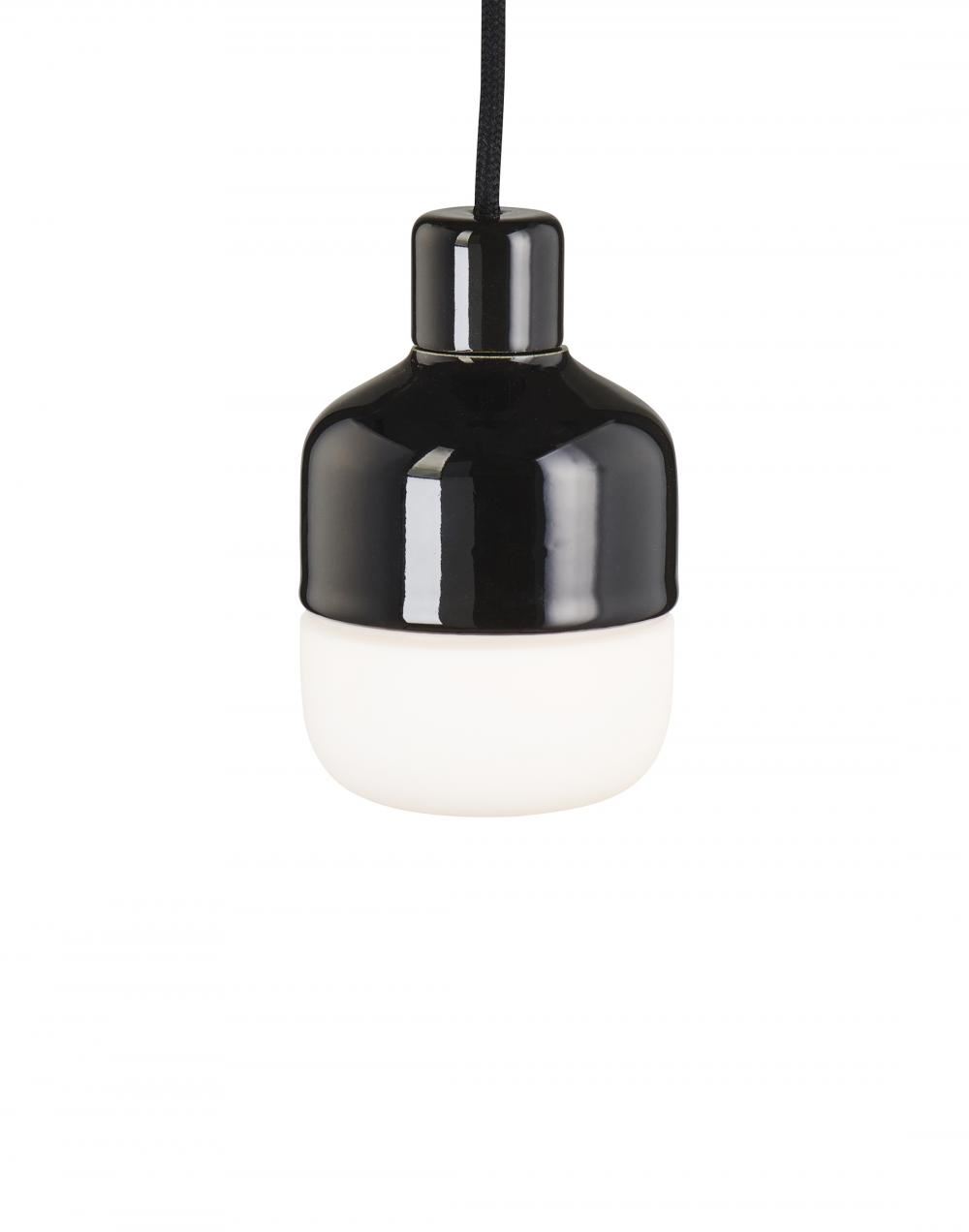 Ifo Electric Ohm Bathroom Pendant 155 Opal Glass Black Base Bathroom Lighting Designer Pendant Lighting