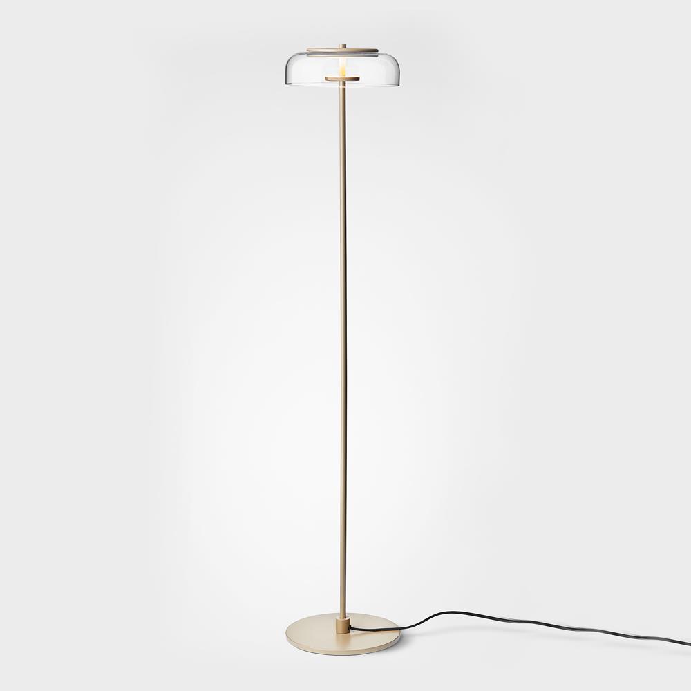 Blossi Floor Light Small Nordic Gold Clear