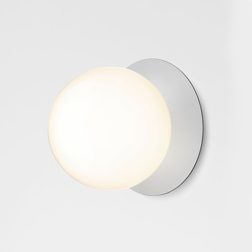 Liila Wall Ceiling Light Large Light Silver Opal White