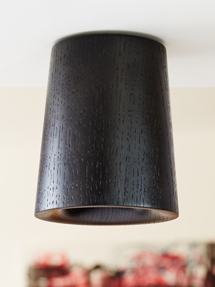 Solid Ceiling Light Wood