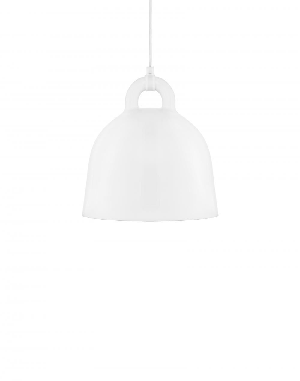 Bell Pendant Lamp Small White