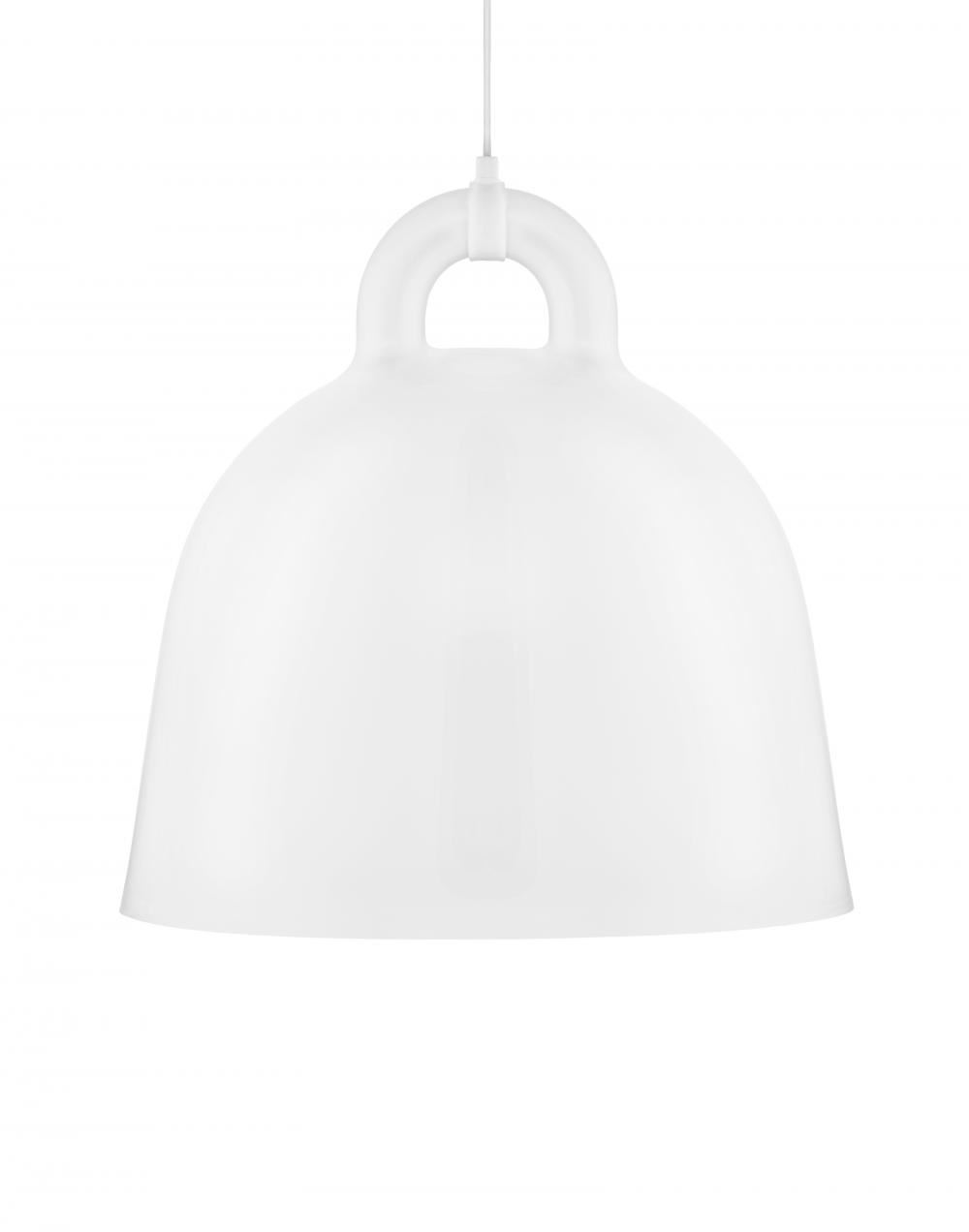 Bell Pendant Lamp Large White