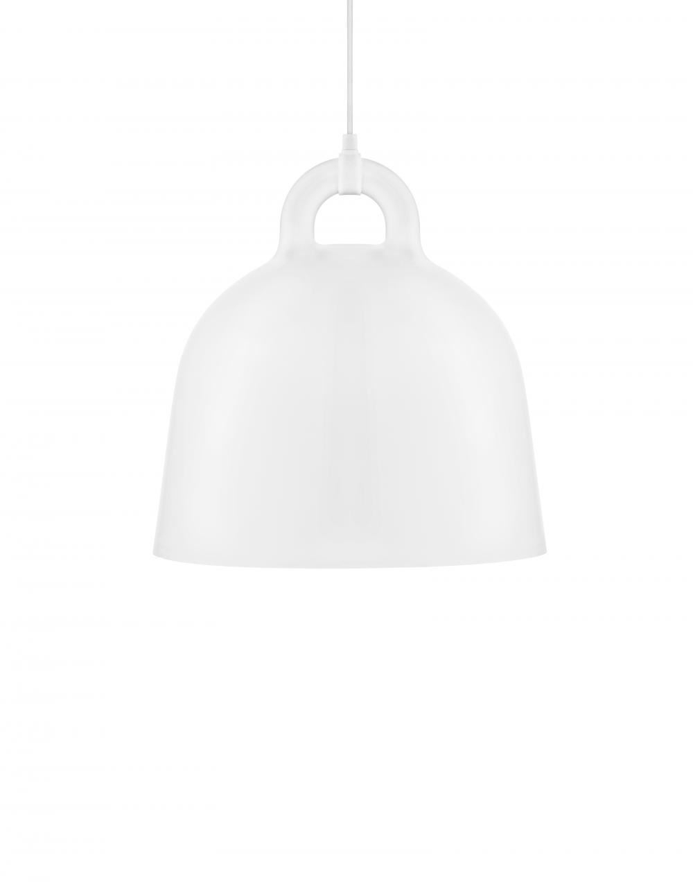 Bell Pendant Lamp Medium White
