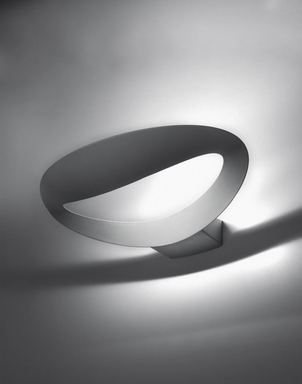 Mesmeri Wall Light Silver Led 2700k