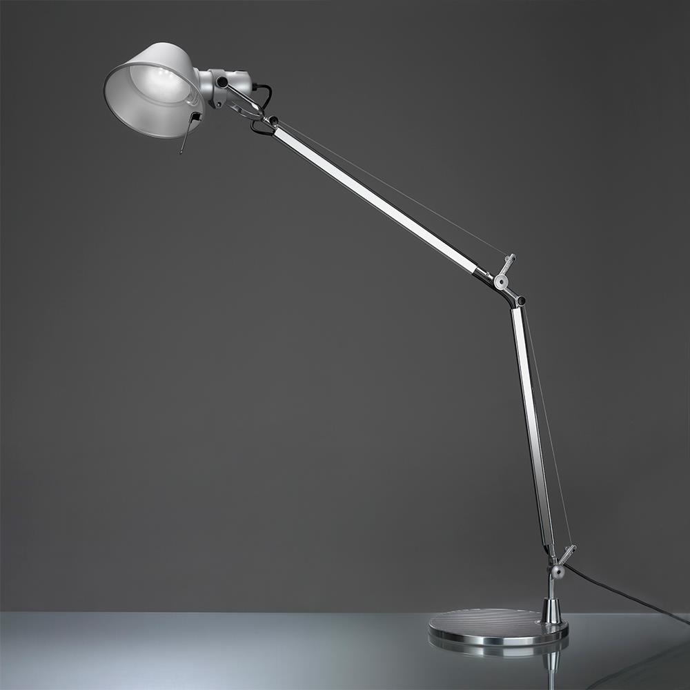 Tolomeo Mini Desk Lamp Aluminium Integrated Led With Presence Detector
