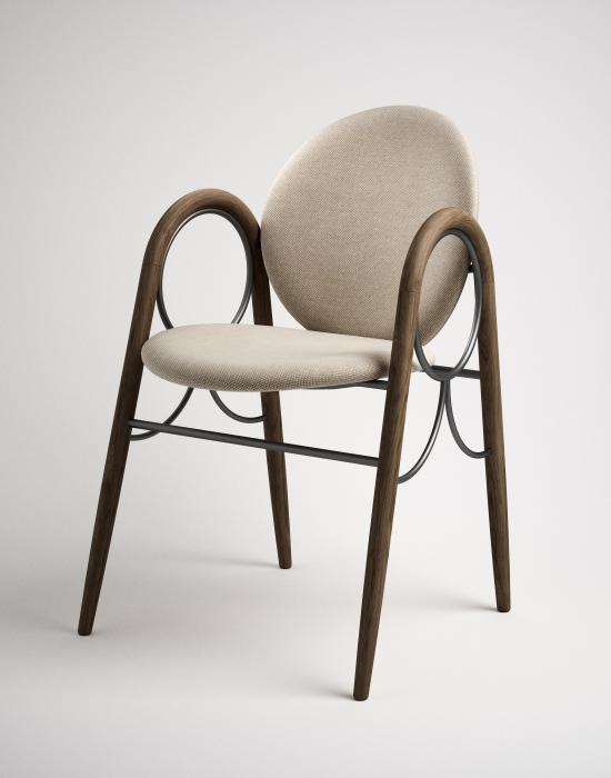 Arkade Dining Chair Upholstered