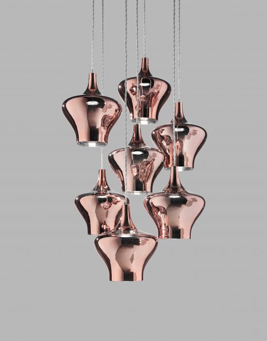 Nostalgia Cluster Pendant Light 314 Pieces