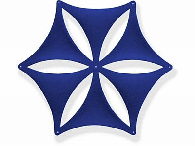 Airflake Blade Open Pack of 10, Blue