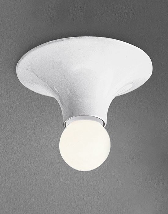 Teti Wall Ceiling Light White