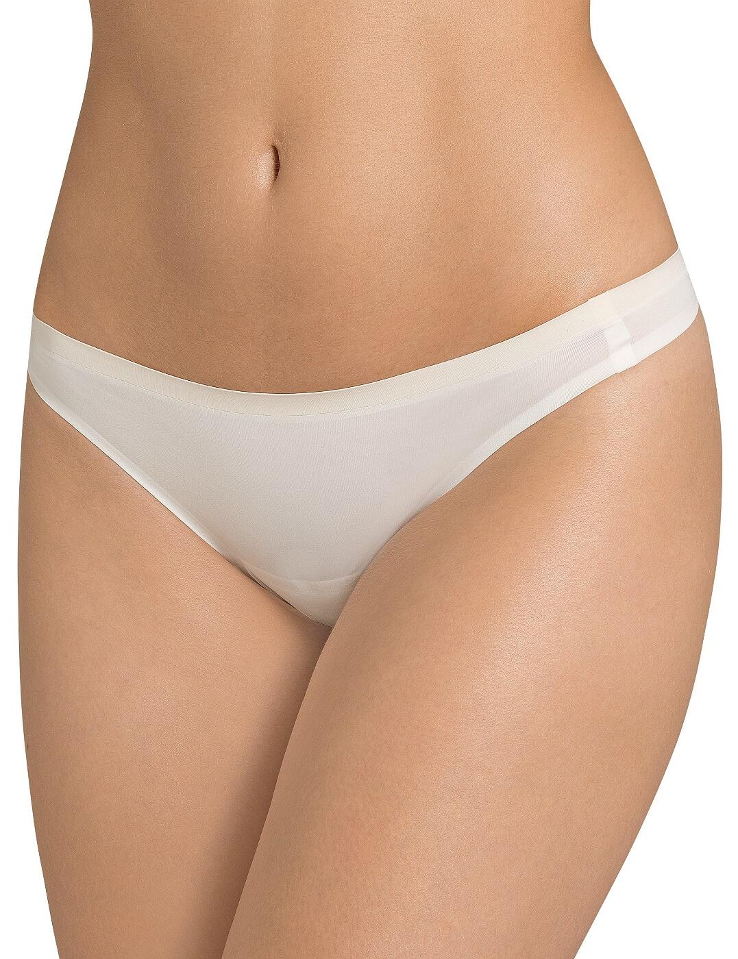 Offering cheeky rear coverage, the contemporary Wow Breeze by Sloggi is ideal for your everyday lingerie collection! The laser cut style means no VPL, whilst still offering a comfortable fit.  Contemporary, comfortable and feminine design Laser cut style for no VPL Popular thong style brief offering cheeky rear coverage Composition: 77% Polyamide, 23% Elastane Listed in UK sizes  37391-68511-929486 10163106 Thong