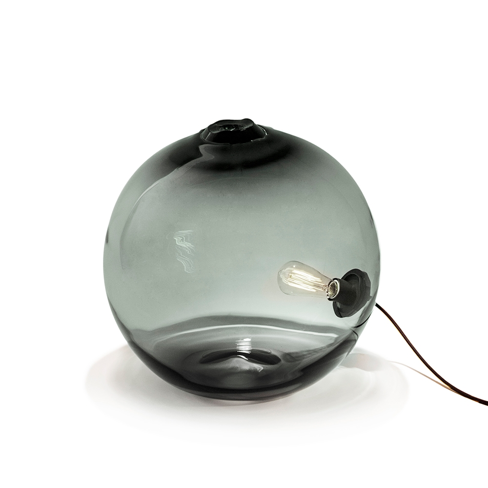 Float Table Floor Light Small Dark Oxidized Smoke