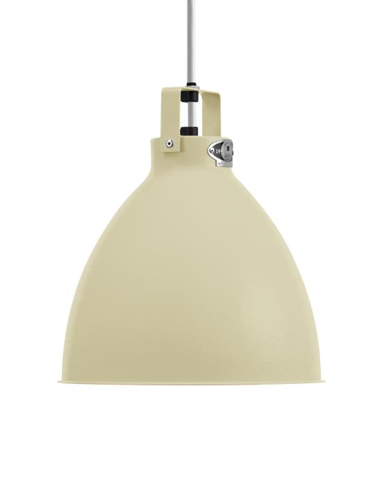 Medium Jielde Augustin Pendant Ivory Gloss White Cream Designer Pendant Lighting