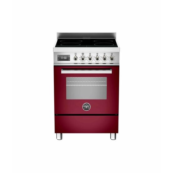 Bertazzoni Pro604imfesvit Professional 60cm Cooker Single Oven Induction Gloss Burgundy Limited Stock Offer