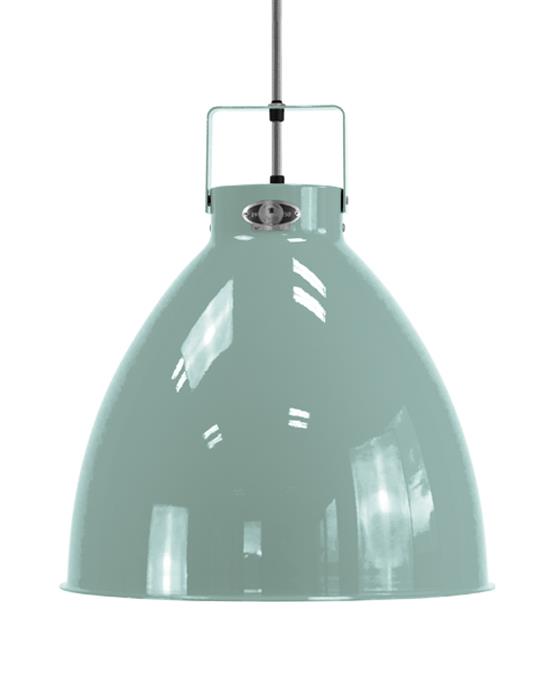 Large Jielde Augustin Pendant Vespa Gloss White Green Designer Pendant Lighting