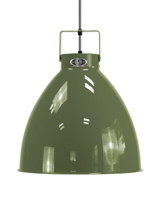 Large Jielde Augustin Pendant Olive Gloss White Green Designer Pendant Lighting