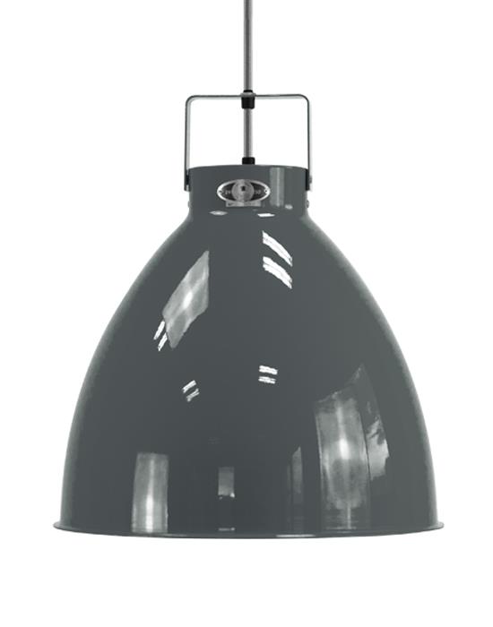 Large Jielde Augustin Pendant Granite Grey Matt White Grey Designer Pendant Lighting