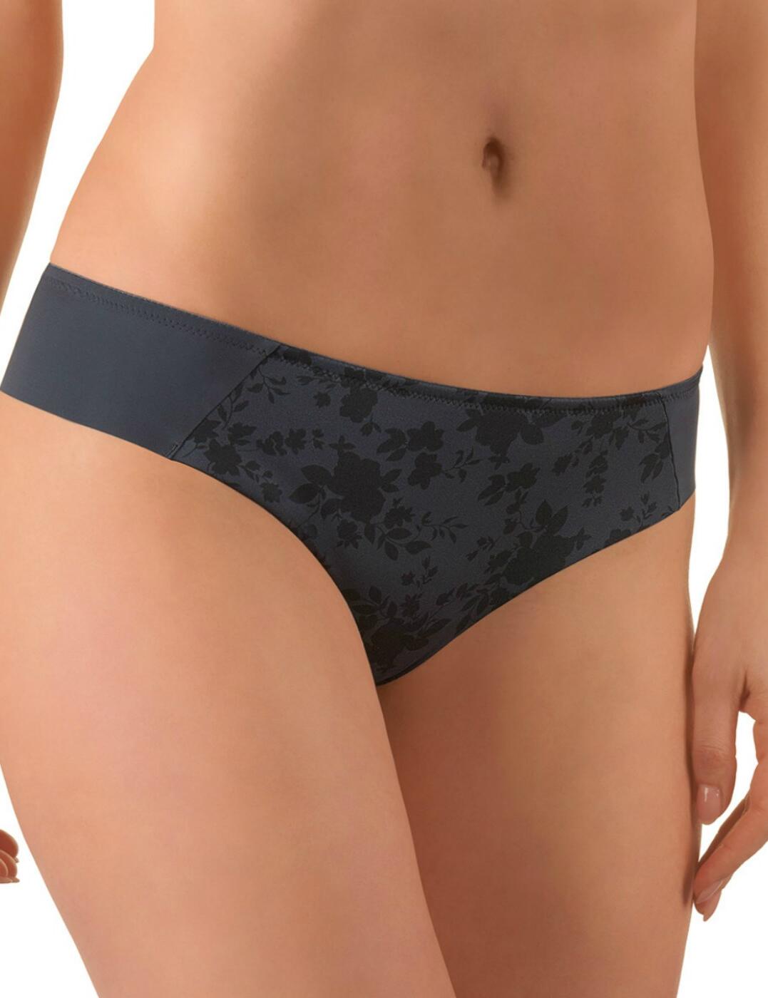 Look and feel beautiful in the Solid Print range, from Conturelle by Felina. Decorated in a pretty print, this string thong offers minimal rear coverage for a tempting look and is ideal for everyday wear.  Beautiful design Comfortable fit Minimal rear coverage Listed in UK sizes  37153-68071-922812 812865 Thong