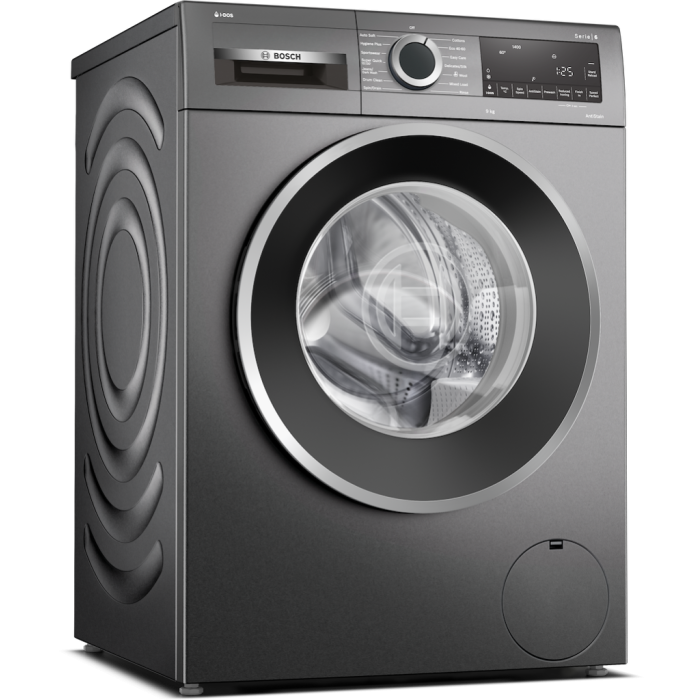 Bosch Wgg244argb 9kg 1400 Spin Washing Machine With Auto Dosing Graphite Euronics