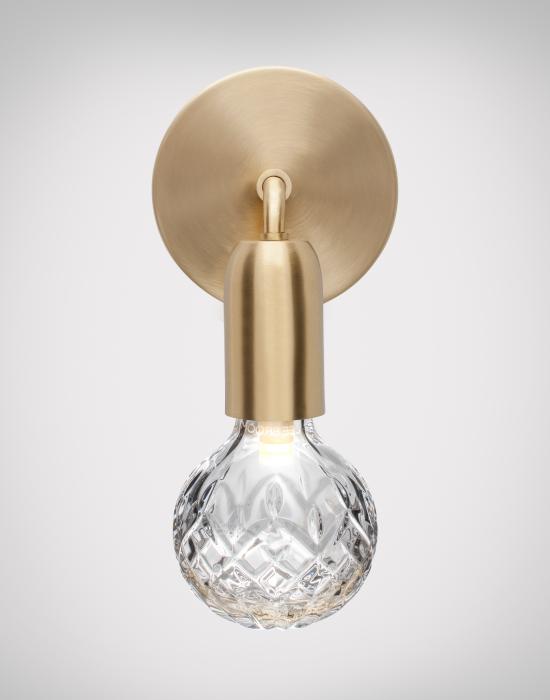 Crystal Bulb Wall Light