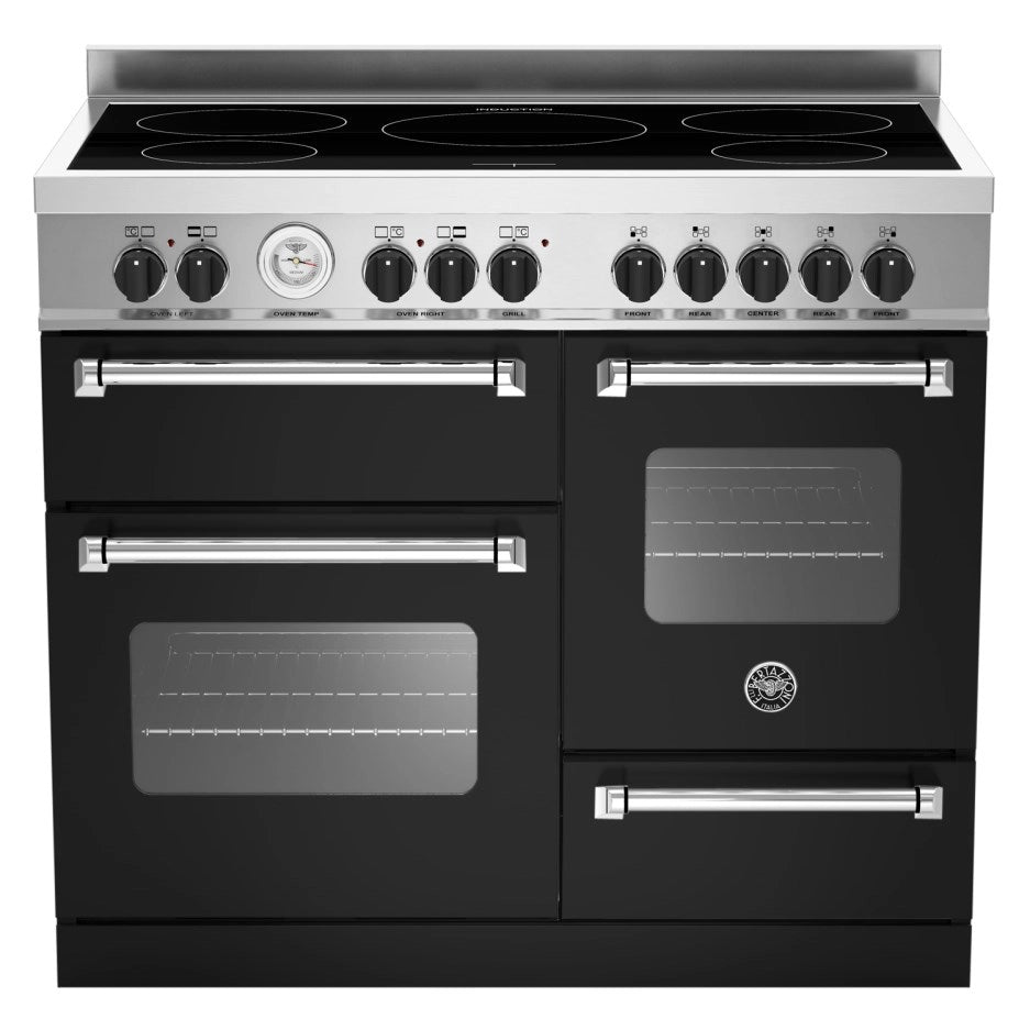 Bertazzoni Mas1105imfetnee Master 110cm Range Cooker Xg Oven Induction Matt Black Exclusive Clearance Offer
