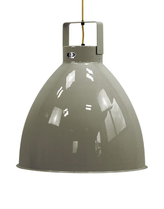 Extra Large Jielde Augustin Pendant Khaki Matt Silver Green Designer Pendant Lighting