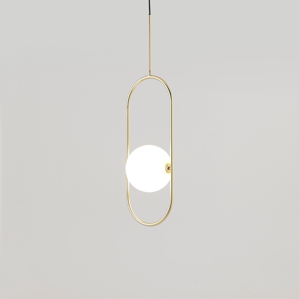 Aromas Abbacus Pendant Matt Brass Clear Brassgold Designer Pendant Lighting