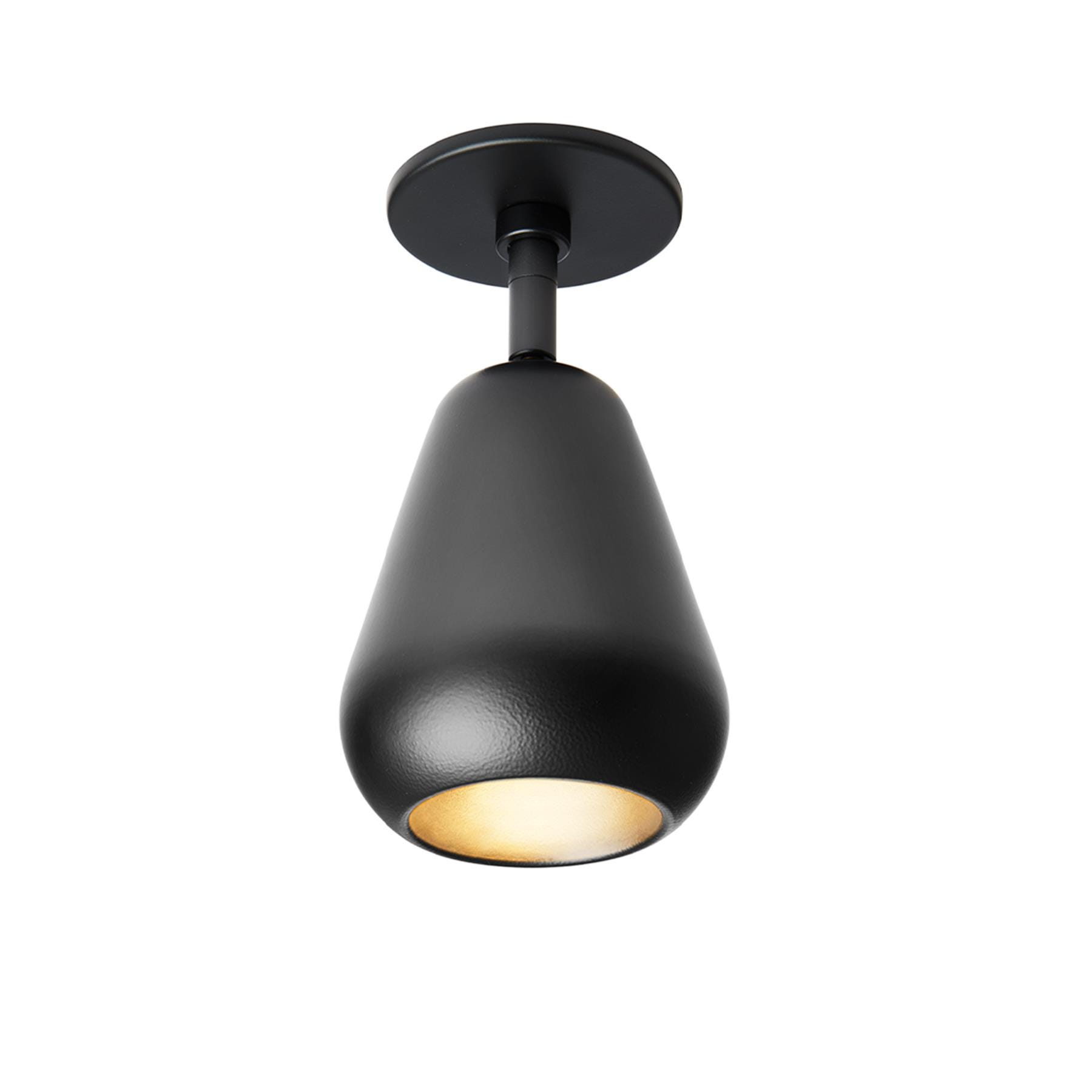 Nuura Anoli Spot Recessed Ceiling Wall Light Black With Adjustable Arm