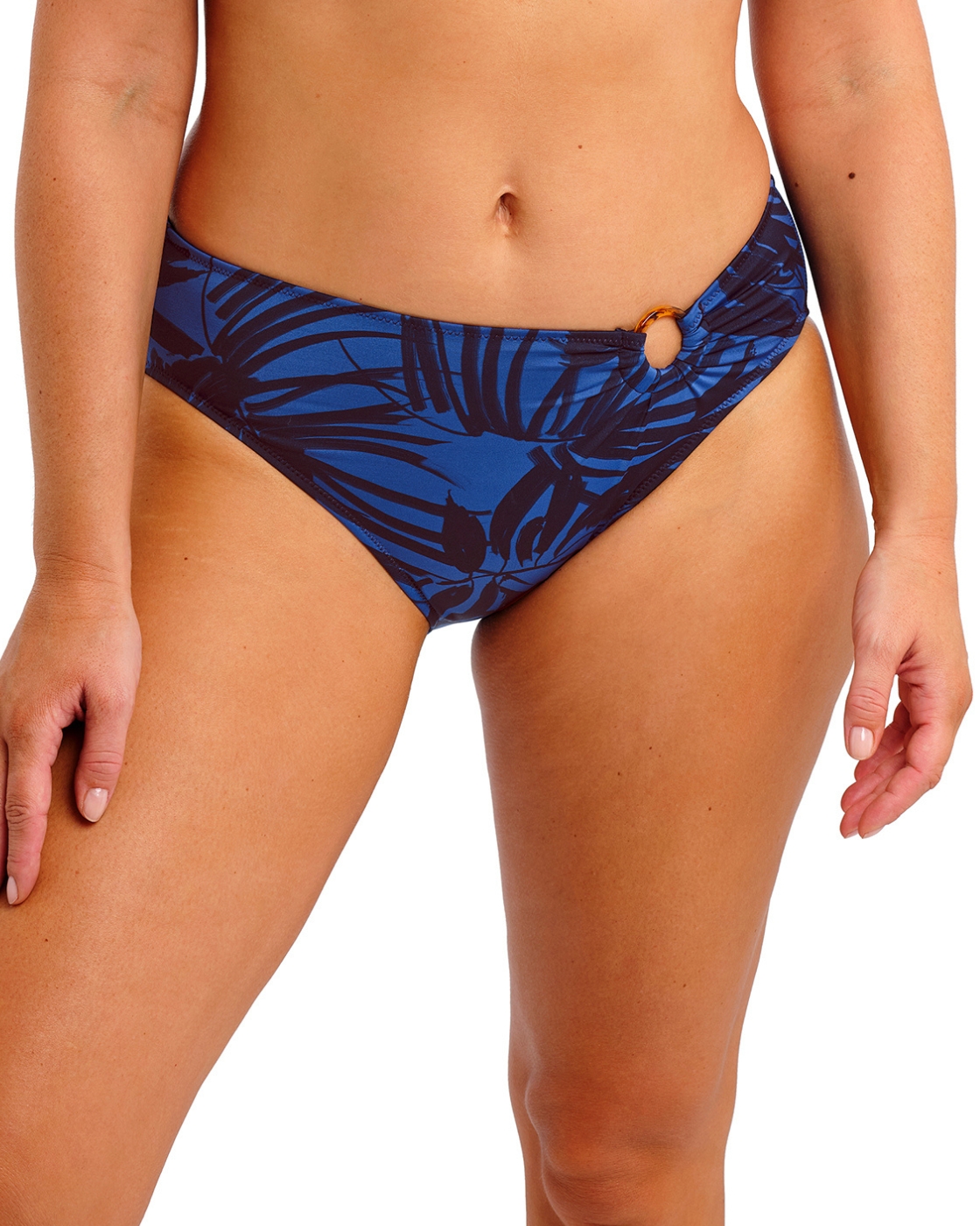 Fantasie Malabar Coast Mid Rise Bikini Brief - Midnight - XXL