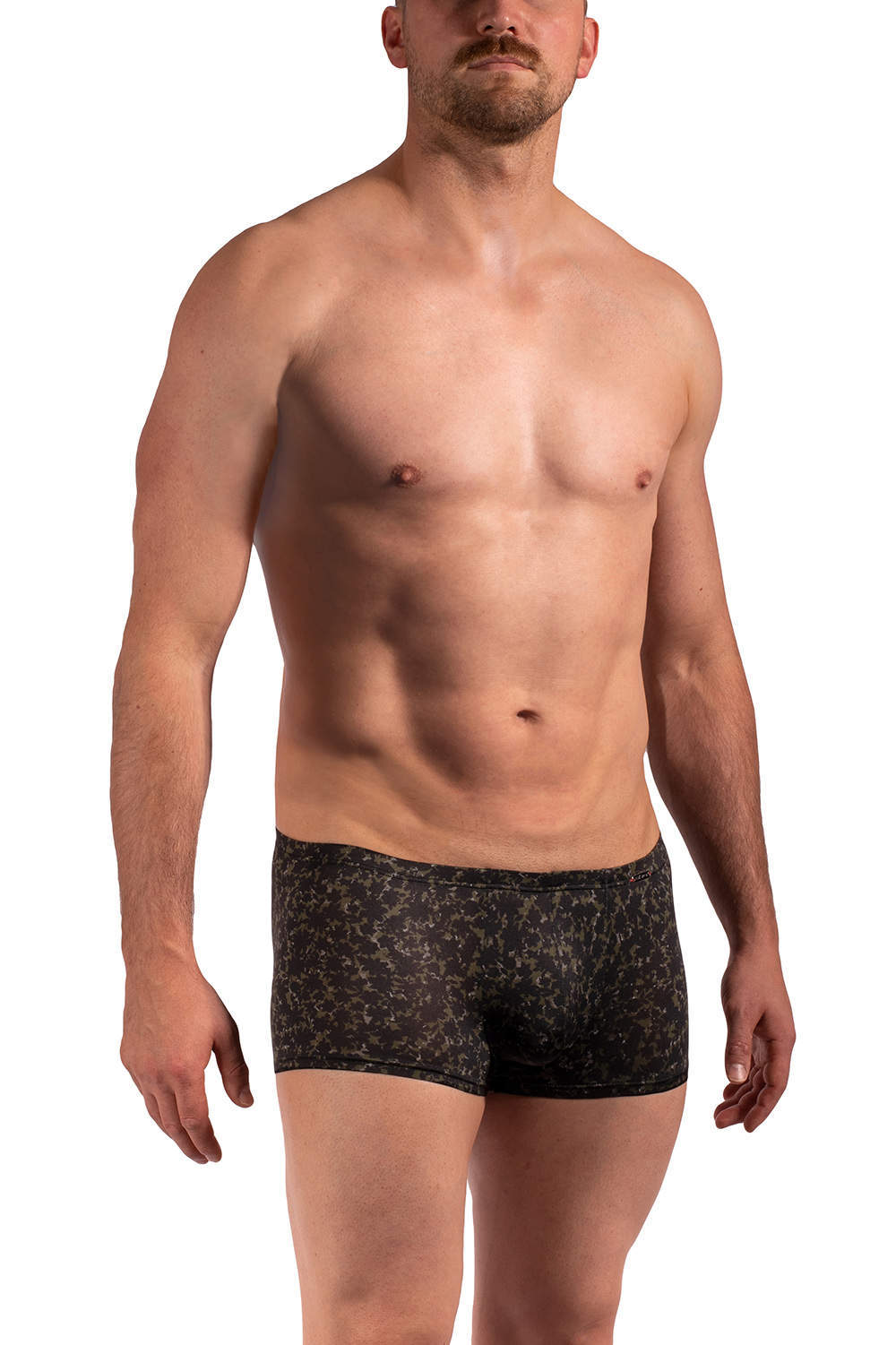 Shop Olaf Benz RED 2269 Mini Pant men’s underwear trunks in floral camo. Silky male boxer brief shorts - classic maxi shape. Lots more online. Buy now