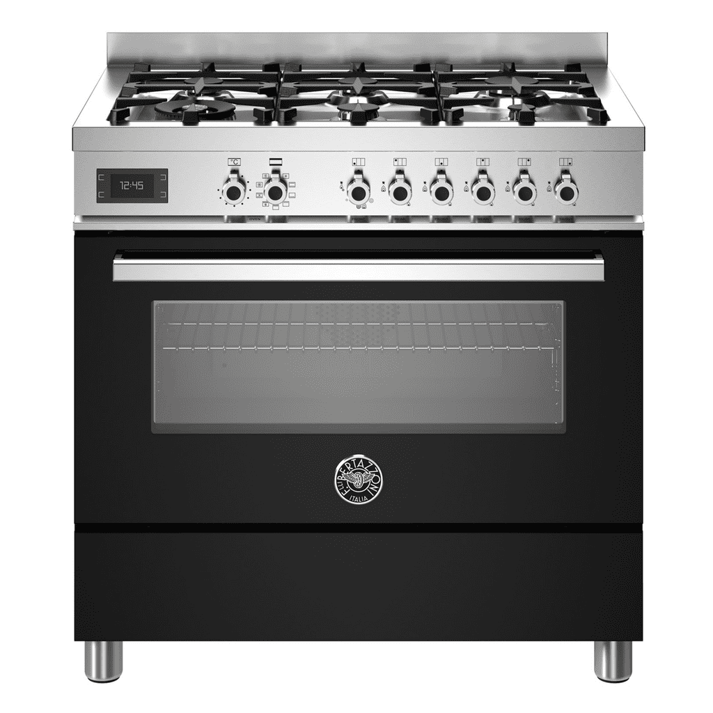 Bertazzoni Pro96l1enet Professional Dual Fuel Range Cooker