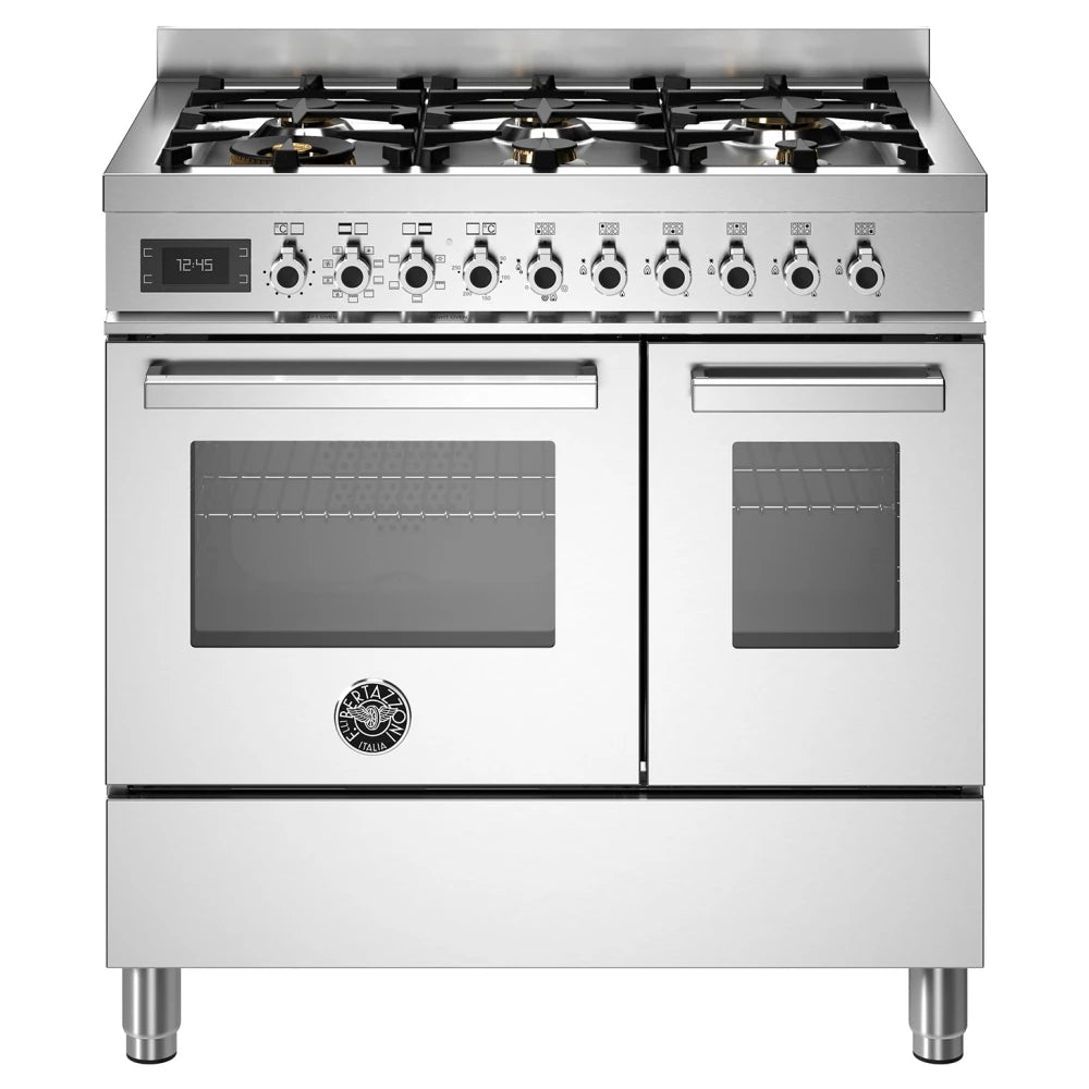 Bertazzoni Pro96l2ext Professional Dual Fuel Range Cooker