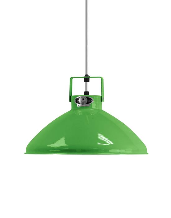 Jielde Beaumont Pendant Small Apple Green Matt Silver Green Designer Pendant Lighting