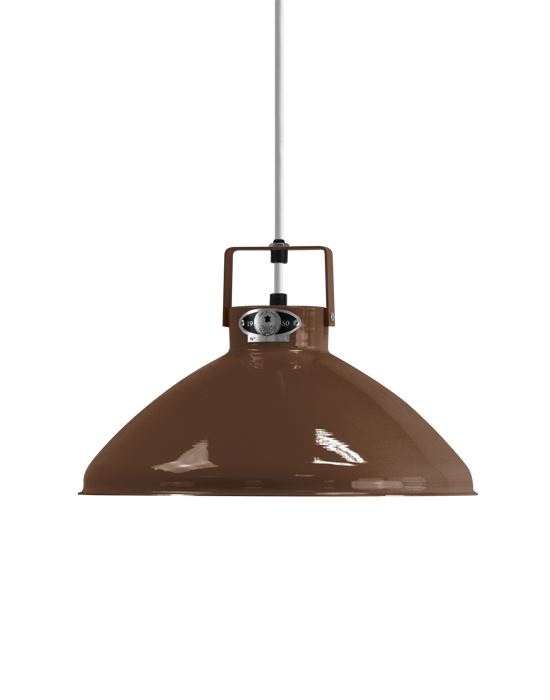 Jielde Beaumont Pendant Small Chocolate Gloss White Brown Designer Pendant Lighting