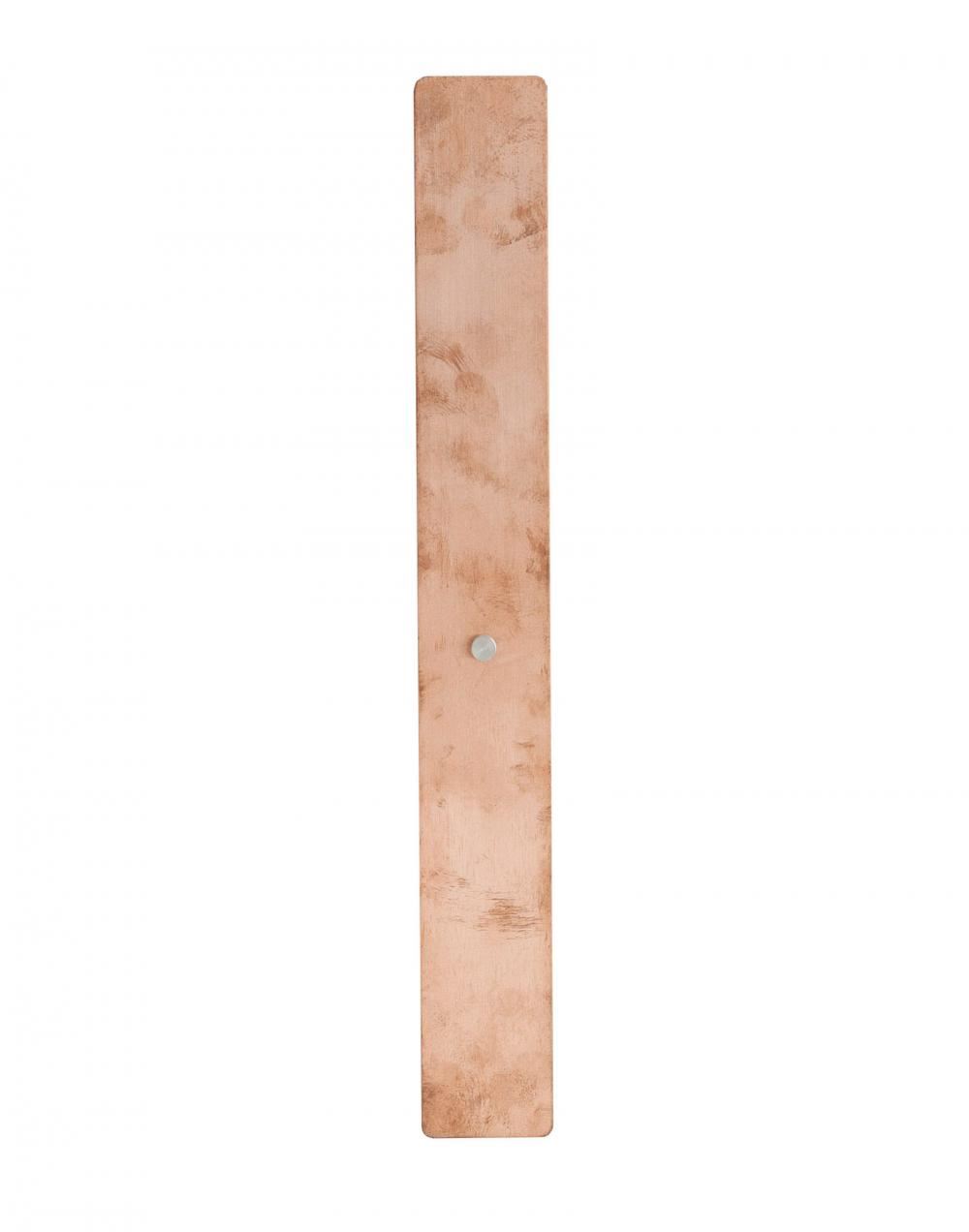 Divar Model Wall Light Copper 50cm Brushed
