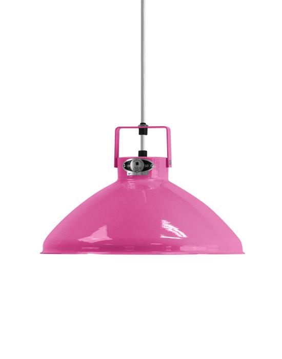 Jielde Beaumont Pendant Small Pink Matt Silver Pink Designer Pendant Lighting