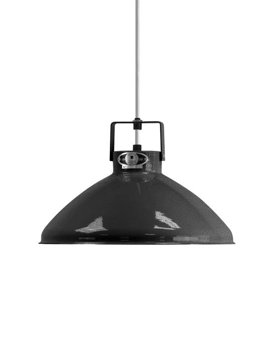 Jielde Beaumont Pendant Small Black Hammered Gloss White Designer Pendant Lighting