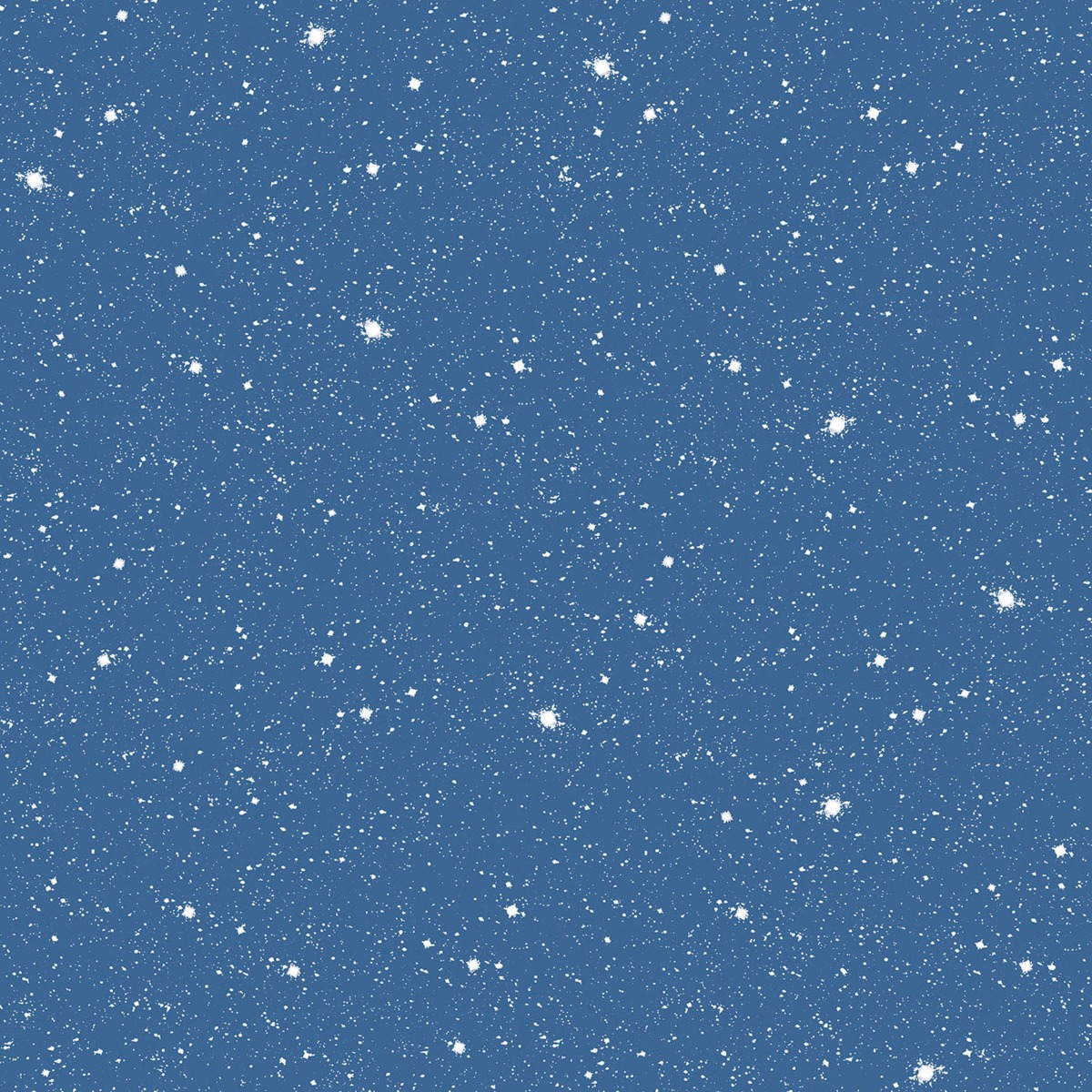 Tiny Tots 2 Space Sidewall Wallpaper Cobalt Blue Glitter Galerie G78408