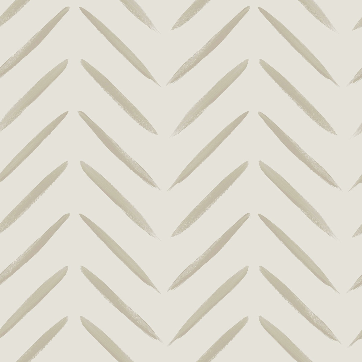 Holden Decor Chevron Brush Marks Wallpaper 10m x 53cm Taupe, Brown