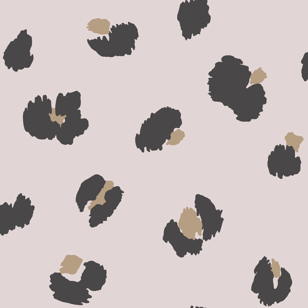 Holden Decor Large Leopard Spot Pink Wallpaper 10m x 53cm, Pink