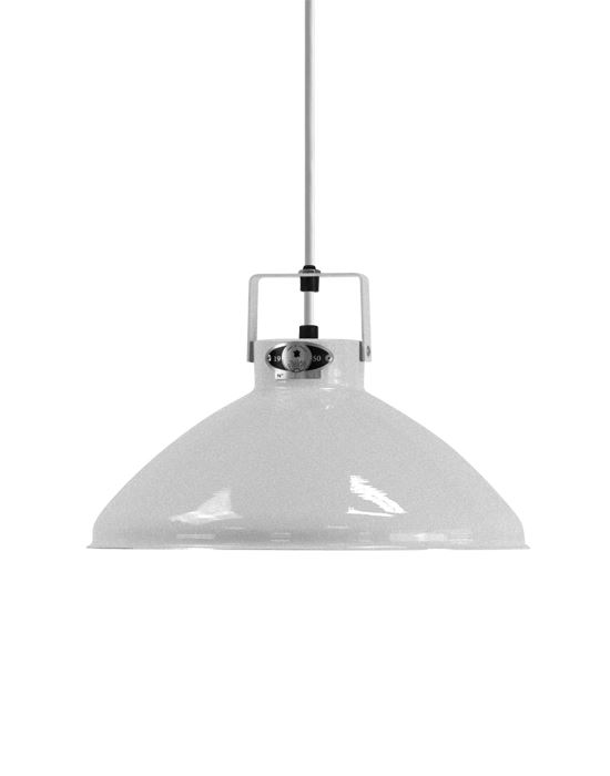 Jielde Beaumont Pendant Small Silver Grey Gloss White Grey Designer Pendant Lighting