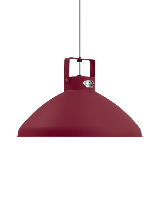 Jielde Beaumont Pendant Large Burgundy Matt White Purple Designer Pendant Lighting