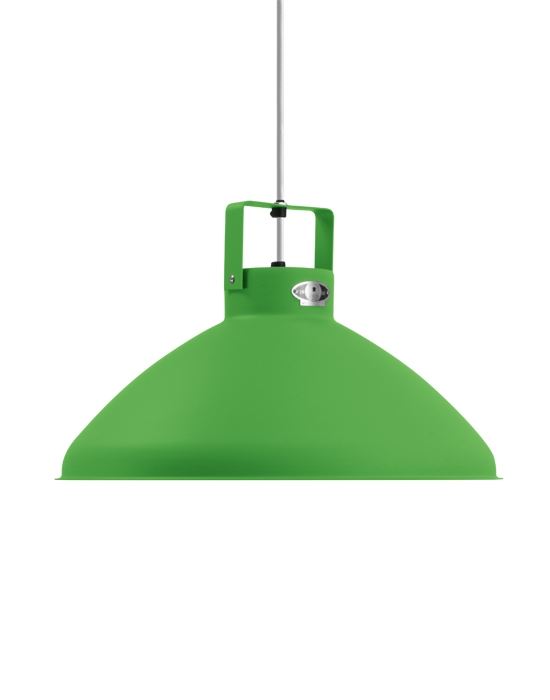 Jielde Beaumont Pendant Large Apple Green Matt White Green Designer Pendant Lighting