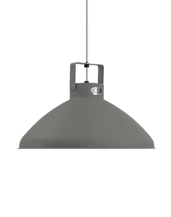 Jielde Beaumont Pendant Large Mouse Grey Matt White Grey Designer Pendant Lighting