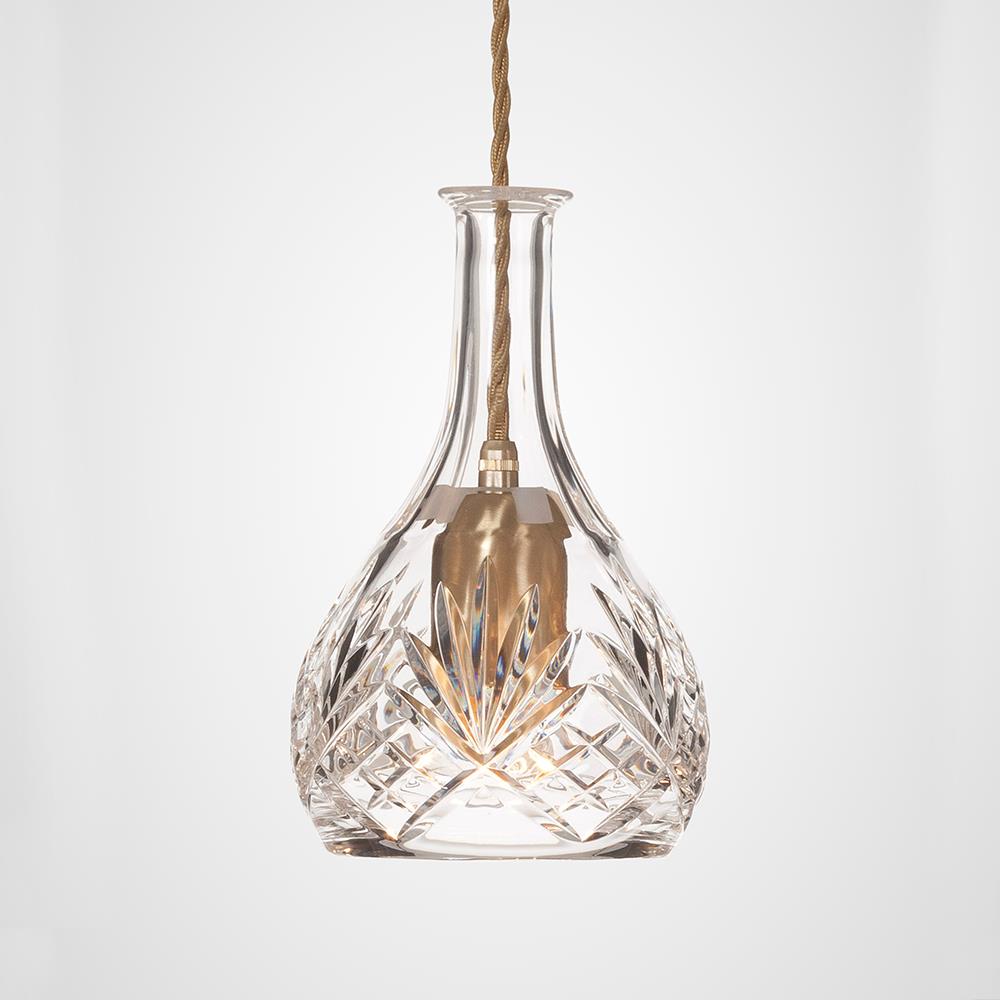 Lee Broom Bell Decanter Pendant Clear Designer Pendant Lighting